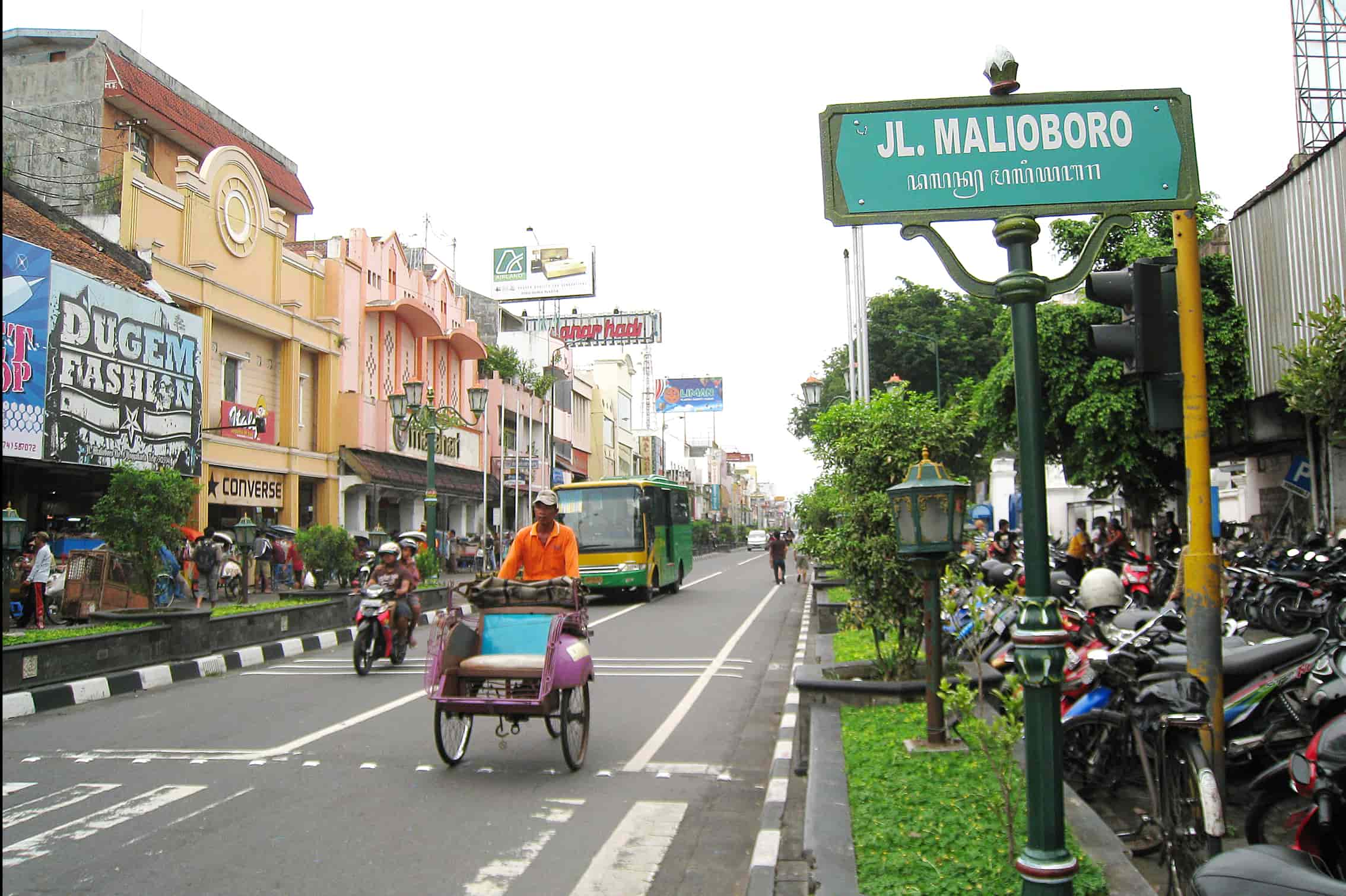 Malioboro — teaser statis peta Yogyakarta